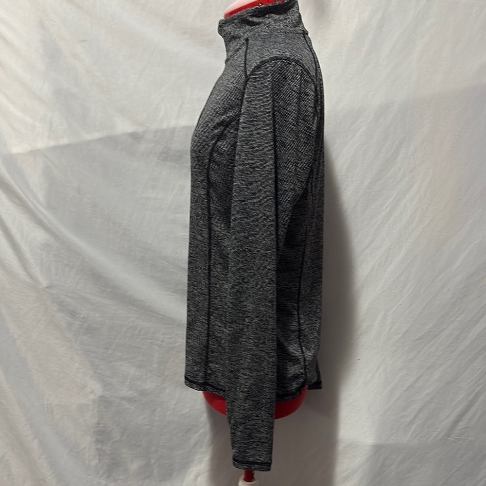 Head Gray Zippered Fitted Sweatshirt MM254 - Picture 6 of 8
